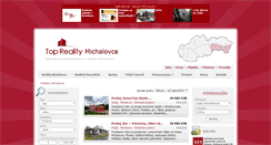 Desktop Screenshot of priestory.reality-michalovce.eu
